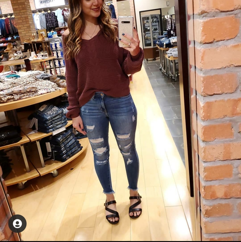 Mid-Rise KanCan Blue Jeans